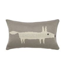 Image of Scion Living Mr Fox Cushion 30 x 50cm Silver