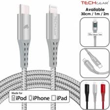 Image of for iPhone 14 13 12 11 MFi-Certified USB C to Lightning PD Fast Charge Cable