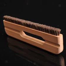 Image of Wallpaper Brush, Cleaning Brush, with Wooden Handle Horsehair Fill Dusting