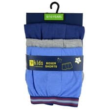 Image of Tom Franks Boys T-Kids Boxer Shorts (Pack Of 3) 1441