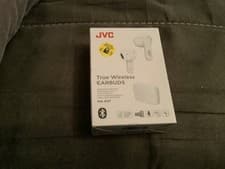 Image of JVC WHITE TRUE WIRELESS EARBUDS WATERPROOF IPX4 22 HOURS BATTERY HA-A3T