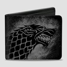 Image of House Stark (Game of Thrones) Bi-Fold Wallet