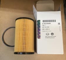Image of GENUINE VAUXHALL OIL FILTER  95526686