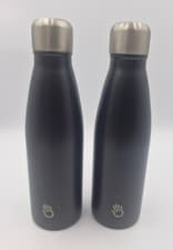 Image of 2 x 500ml Thermal Flask for Hot and Cold Drinks Stainless Steel