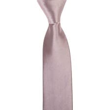 Image of Men's / Boys Slim 2 Inch Skinny Satin Tie Smart Office Funeral - Various Colours