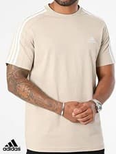 Image of Men’s Adidas ‘Essential 3S’ T Shirt (IJ8685) UK SIZE XL