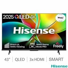 Image of Hisense 43E78QTUK PRO 43 Inch QLED HD Smart TV