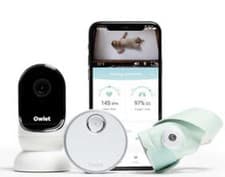 Image of Owlet Monitor Duo - Smart Sock 3 and Cam Baby Monitor FREE UK DELIVERY 🚚