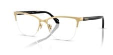 Image of VERSACE Glasses Frames 1304 1460 Gold Brown Metal Frame RRP £260.