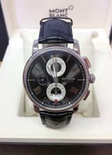 Image of Montblanc Star 4810 Chronograph 43mm Black Dial MB115123 UNWORN 2017