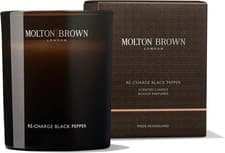 Image of Molton Brown Re-Charge Black Pepper Signature Scented Single Wick Candle 190 g