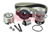Image of Airtex WPK-199806 Water Pump & Timing Belt Kit Engine Fits Audi Seat Skoda VW