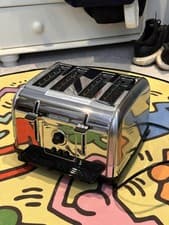 Image of Morphy Richards Venture 4 Slice Toaster Brushed Silver New