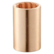 Image of Facom 1/2" Drive Non Sparking Bi Hexagon Socket Metric 8mm