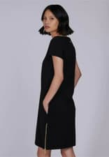 Image of BNWT Barbour International Pace dress - UK Size 8 XS - black RRP £60