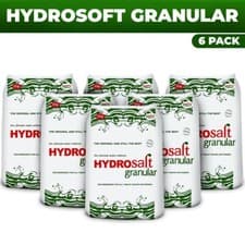 Image of 6 Pack Hydro Granular Water Softener Salt – 25kg Bags for Dishwashers & Softener