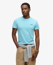 Image of Superdry Mens Organic Cotton Essential Logo T-Shirt