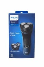 Image of Philips Series 1000 Dry Men's Electric Shaver with Power Cut Blades -S1134/00