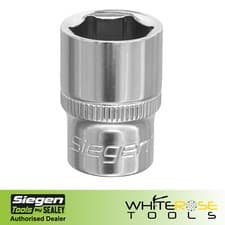 Image of Siegen WallDrive® Socket 14mm 3/8"Sq Drive Sealey Hardened Tempered Steel