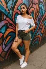 Image of Women’s Bardot Off Shoulder Slash Neck Cotton Tee Summer Casual Black White Top