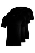 Image of Hugo Boss 3 Pack T Shirts Black Mens Size S M L XL XXL 50495254 Crew Neck