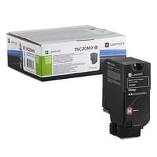 Image of Original Lexmark 74C20M0 Magenta Return Programme Toner Cartridge (74C20M0)