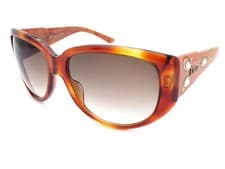 Image of Christian Dior Sunglasses Ethnidior 1 Amber Havana/ Brown Gradient Lens C1P 02