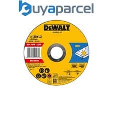 Image of Dewalt DT43922-QZ Metal Cutting Disc 125 X 1.2 X 22.23mm DEWDT43922QZ
