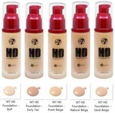 Image of W7 HD Foundation 30ml