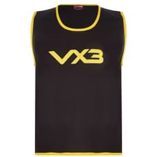 Image of VX3 Kids Hi Viz Mesh Training Bibs Junior Sleeveless Bib Lightweight