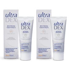 Image of 2x Ultradex Whitening Toothpaste 75ml - Eliminates Bad Breath