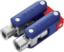 Image of KNIPEX Tools - Control Cabinet Key Double-Joint (001106V03)