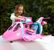 Image of Barbie Dream Plane with Pilot Doll Playset Free delivery all over UK