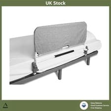 Image of Secure Foldable Bed Rail Assist Bar 82cm Width for Adults Seniors
