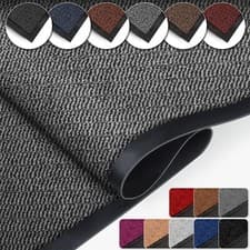 Image of Non Slip Rubber Back Barrier Door Mat Large Heavy Duty Kitchen Rugs Hall Runner