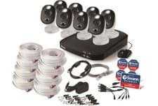 Image of Swann DVR 4680 4 8 Channel 1080p Full HD 1080MSFB FLASHLIGHT 2TB HDD CCTV Kit
