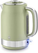 Image of Swan Retro Jug Kettle, Rapid Boil, Removable Limescale Filter, Easy Pour 360 Deg