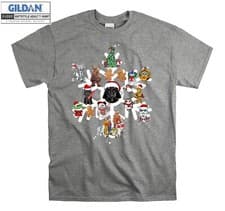 Image of Star Wars Group Snowflake Christmas T Shirt Hoodie Tshirt Men Women Unisex AC784