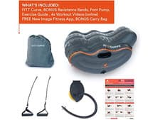 Image of New Image FITT Curve Inflatable Workout System - Core and Full Body Workouts