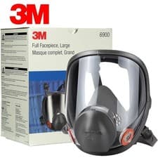 Image of Original 3M 6900 Full Facepiece Reusable Respirator 3M full face Gas Mask Large