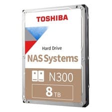 Image of TOSHIBA 8.9cm (3.5") 8TB SATA3 NAS N300 7200RPM internal bulk