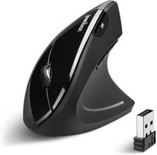 Image of Perixx PERIMICE-713 Wireless Ergonomic Vertical Mouse - 1000/1500/2000 DPI