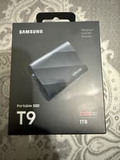 Image of Samsung T9 Portable SSD 1TB, Up to 2,000MB/s,USB 3.2 Gen 2x2 External SolidState