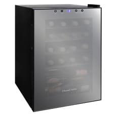 Image of Russell Hobbs 20 Bottle 62L Mirrored Door Wine Cooler Freestanding Beverage