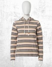 Image of Women’s Fat Face Hoodie Cotton Textured Pullover Hoodie Pink Multi