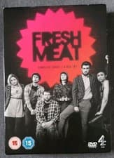 Image of Fresh Meat Series 1-3 Complete DVD Box Set. New Sealed.
