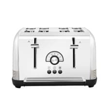 Image of Morphy Richards 4 Slice Toaster, Removable Tray Venture Retro Silver 240333