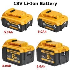 Image of 18V 5.0Ah 6.0Ah 9.0Ah Li-ion Battery for Dewalt DCB180 DCB182 DCB184 DCB200