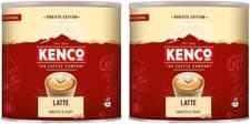 Image of Kenco Latte Instant Coffee Tin 1 kg (Pack of 2)