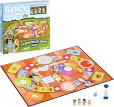 Image of Bluey Scavenger Hunt Game A Fun Board Game Full Of Fun Activities To Perform, T